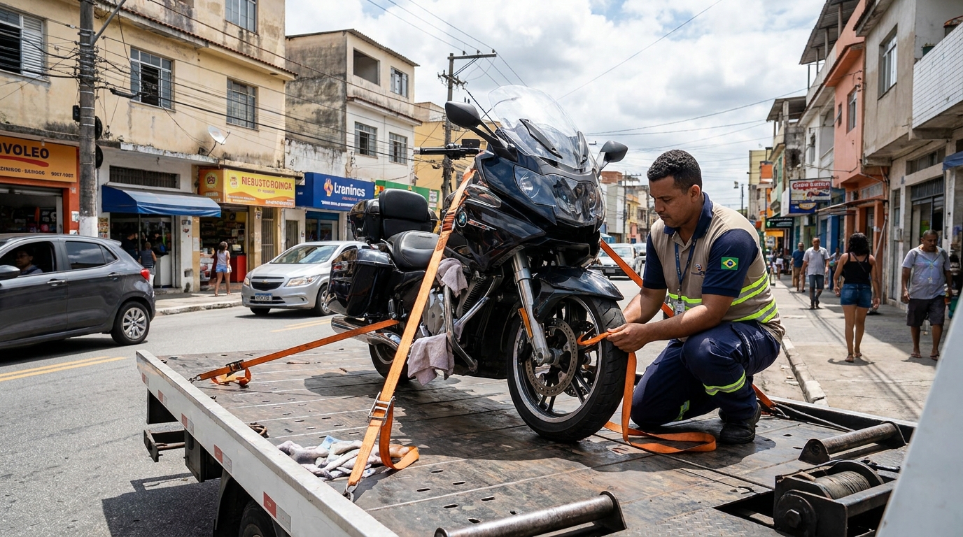 Remoção de Moto em Pane em Boa Vista‑RR